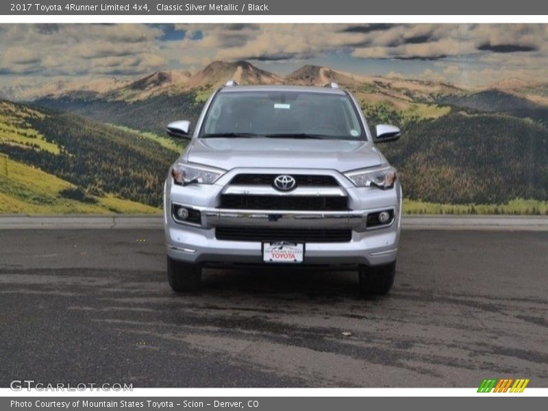Classic Silver Metallic / Black 2017 Toyota 4Runner Limited 4x4
