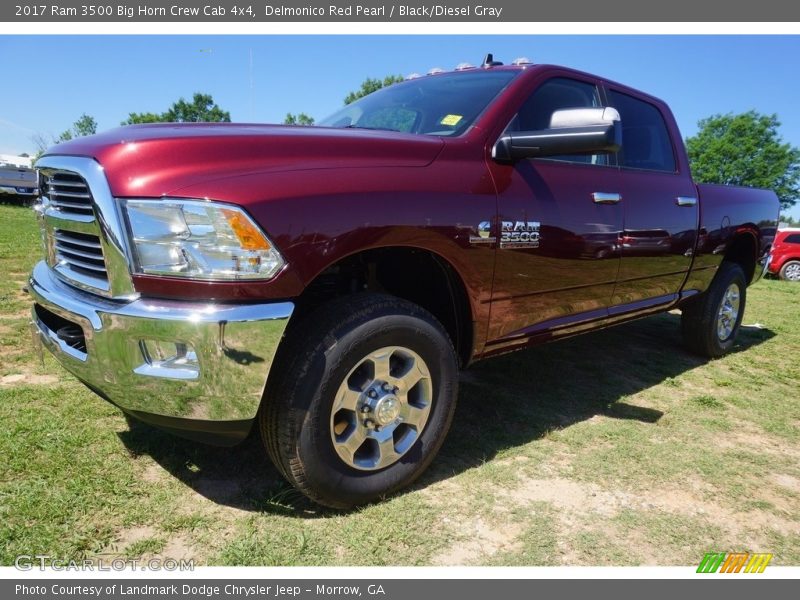 Front 3/4 View of 2017 3500 Big Horn Crew Cab 4x4