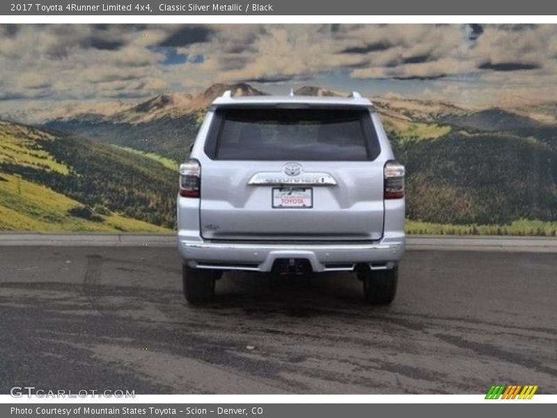 Classic Silver Metallic / Black 2017 Toyota 4Runner Limited 4x4