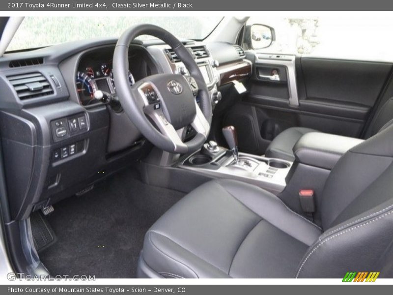Classic Silver Metallic / Black 2017 Toyota 4Runner Limited 4x4