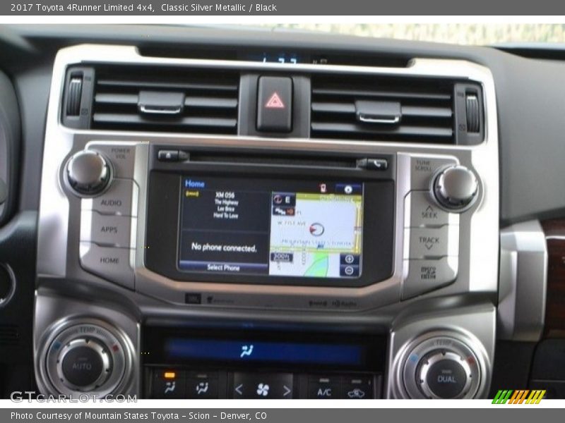 Classic Silver Metallic / Black 2017 Toyota 4Runner Limited 4x4