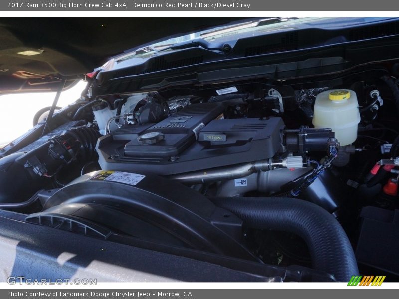  2017 3500 Big Horn Crew Cab 4x4 Engine - 6.7 Liter OHV 24-Valve Cummins Turbo-Diesel Inline 6 Cylinder