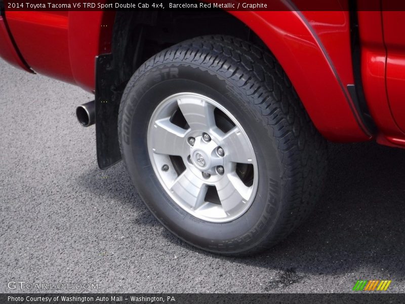 Barcelona Red Metallic / Graphite 2014 Toyota Tacoma V6 TRD Sport Double Cab 4x4