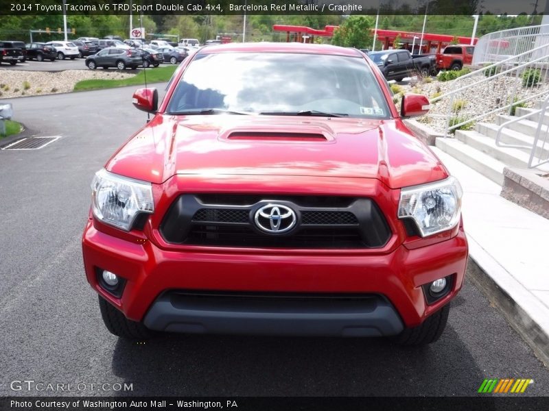 Barcelona Red Metallic / Graphite 2014 Toyota Tacoma V6 TRD Sport Double Cab 4x4