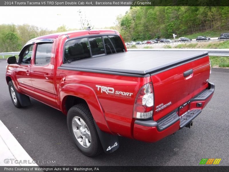 Barcelona Red Metallic / Graphite 2014 Toyota Tacoma V6 TRD Sport Double Cab 4x4