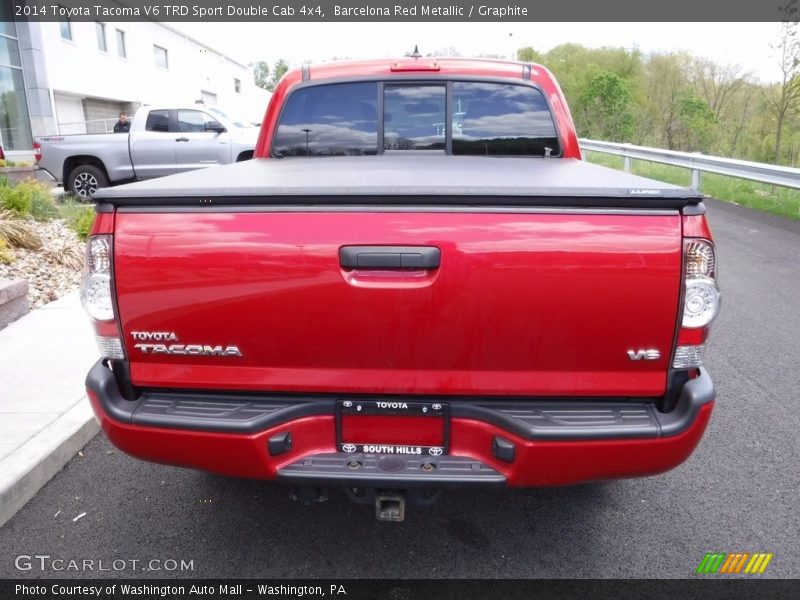 Barcelona Red Metallic / Graphite 2014 Toyota Tacoma V6 TRD Sport Double Cab 4x4