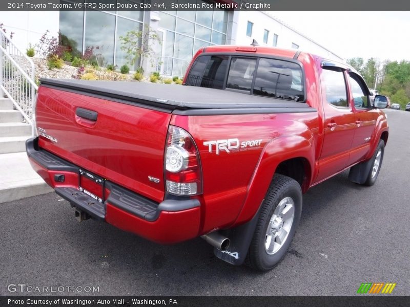 Barcelona Red Metallic / Graphite 2014 Toyota Tacoma V6 TRD Sport Double Cab 4x4