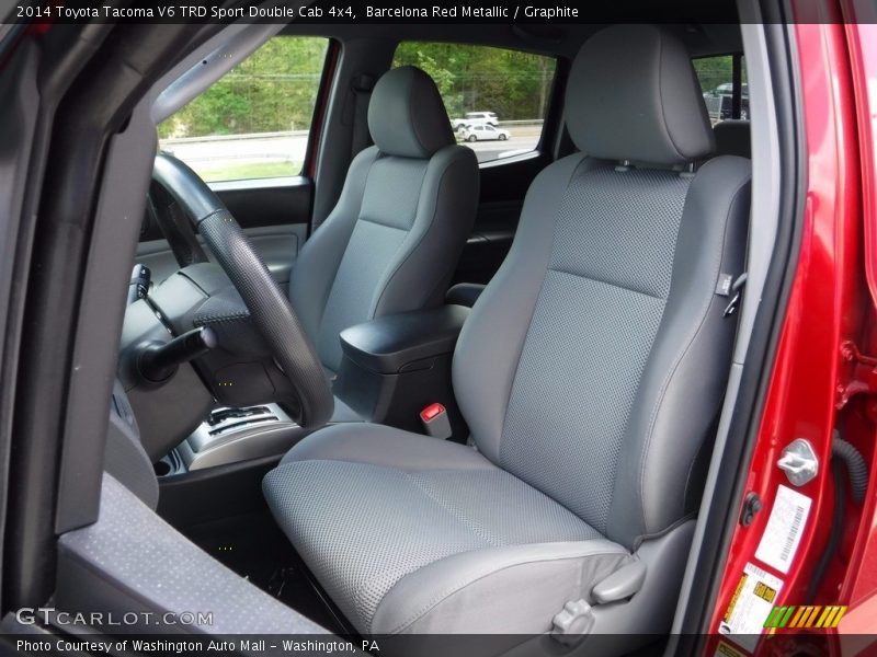Barcelona Red Metallic / Graphite 2014 Toyota Tacoma V6 TRD Sport Double Cab 4x4