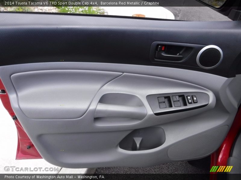 Barcelona Red Metallic / Graphite 2014 Toyota Tacoma V6 TRD Sport Double Cab 4x4
