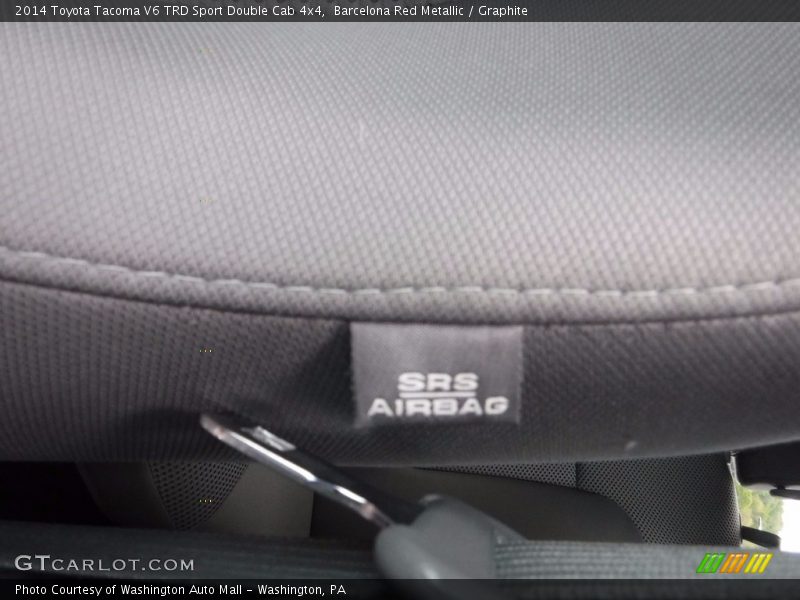 Barcelona Red Metallic / Graphite 2014 Toyota Tacoma V6 TRD Sport Double Cab 4x4