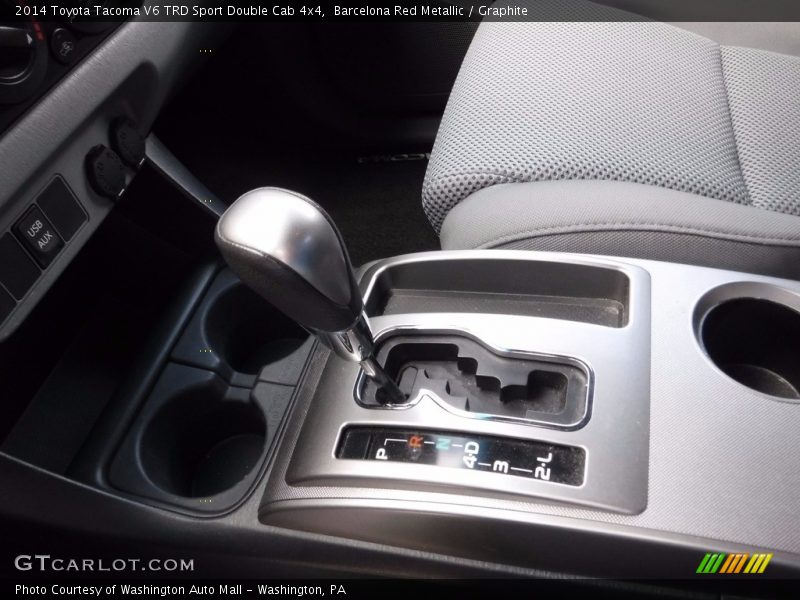 Barcelona Red Metallic / Graphite 2014 Toyota Tacoma V6 TRD Sport Double Cab 4x4