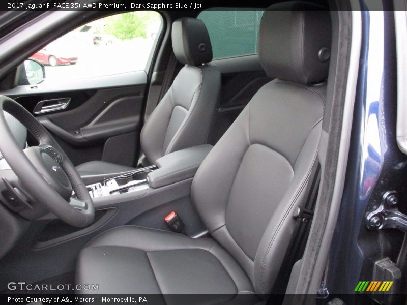 Dark Sapphire Blue / Jet 2017 Jaguar F-PACE 35t AWD Premium