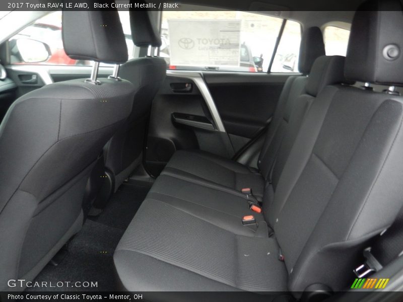Black Current Metallic / Black 2017 Toyota RAV4 LE AWD