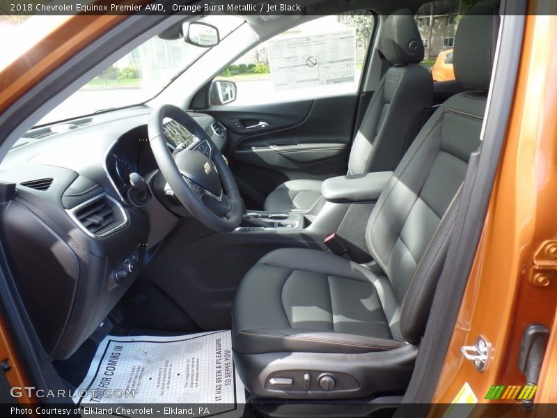  2018 Equinox Premier AWD Jet Black Interior