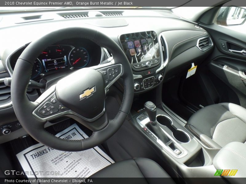 Dashboard of 2018 Equinox Premier AWD