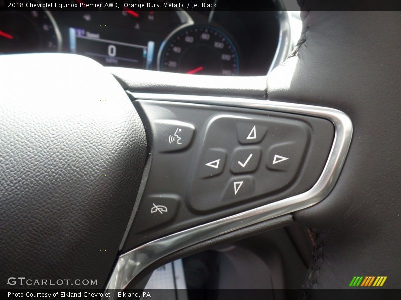 Controls of 2018 Equinox Premier AWD