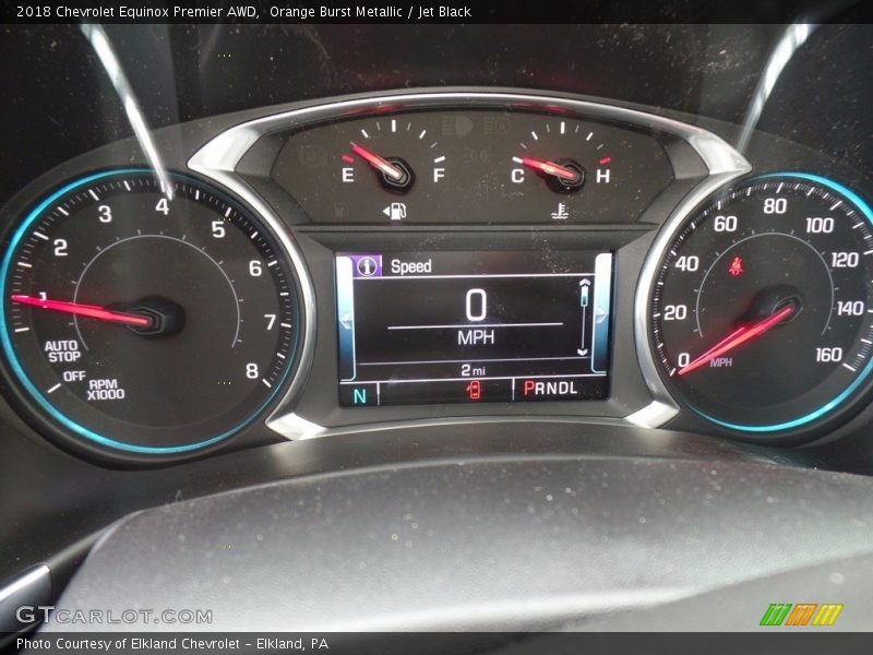  2018 Equinox Premier AWD Premier AWD Gauges