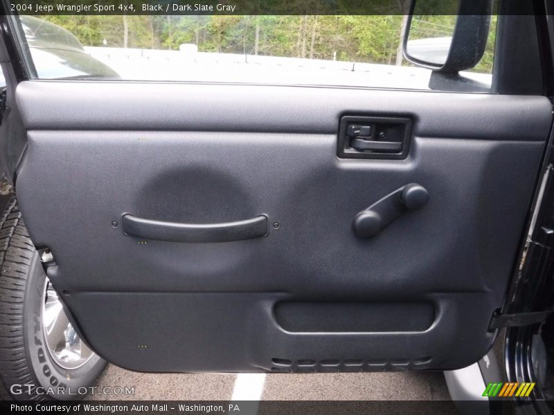 Black / Dark Slate Gray 2004 Jeep Wrangler Sport 4x4