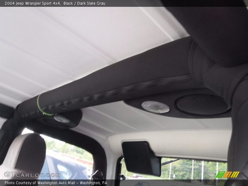 Black / Dark Slate Gray 2004 Jeep Wrangler Sport 4x4