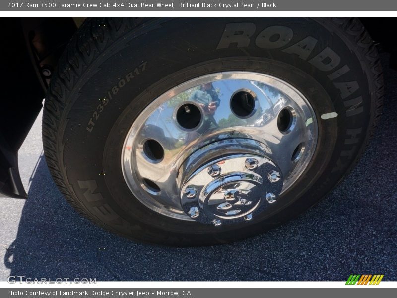 Brilliant Black Crystal Pearl / Black 2017 Ram 3500 Laramie Crew Cab 4x4 Dual Rear Wheel