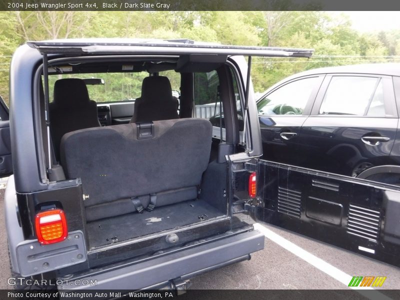 Black / Dark Slate Gray 2004 Jeep Wrangler Sport 4x4