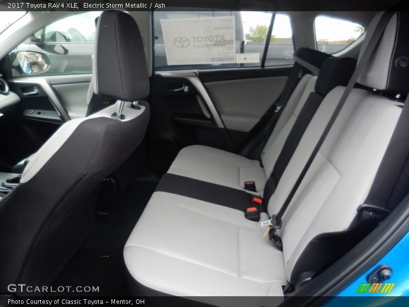Electric Storm Metallic / Ash 2017 Toyota RAV4 XLE