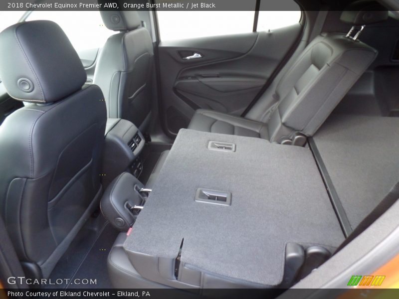 Orange Burst Metallic / Jet Black 2018 Chevrolet Equinox Premier AWD