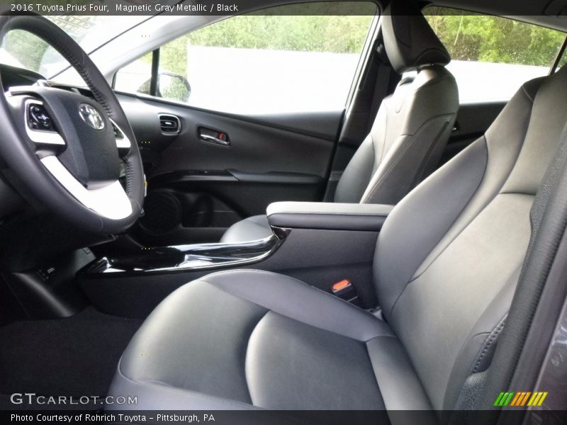 Magnetic Gray Metallic / Black 2016 Toyota Prius Four