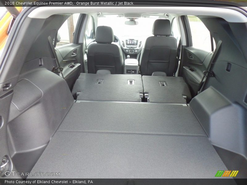 Orange Burst Metallic / Jet Black 2018 Chevrolet Equinox Premier AWD