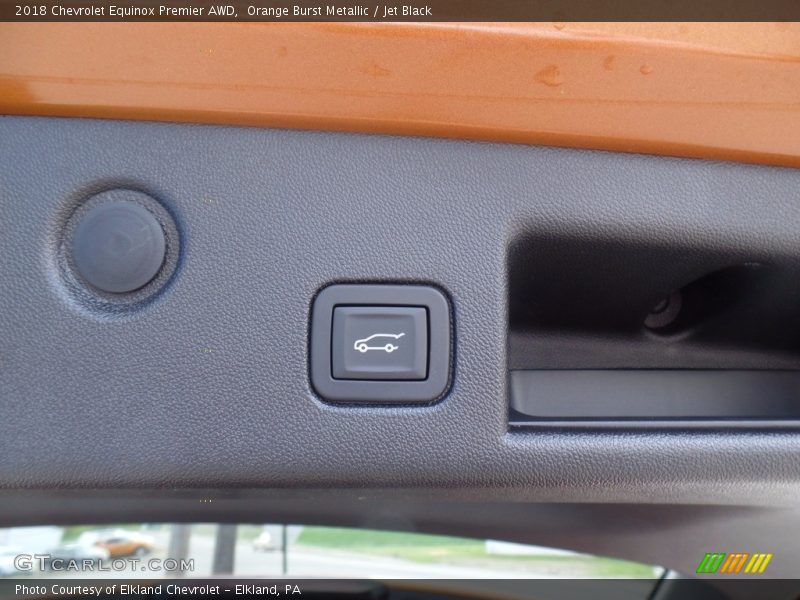 Orange Burst Metallic / Jet Black 2018 Chevrolet Equinox Premier AWD