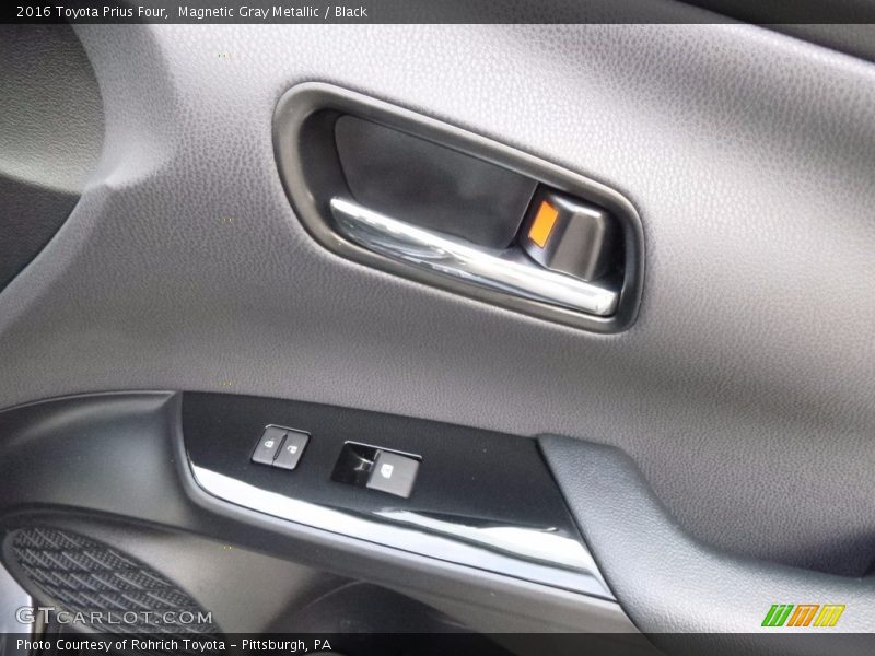 Magnetic Gray Metallic / Black 2016 Toyota Prius Four