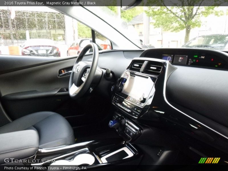 Magnetic Gray Metallic / Black 2016 Toyota Prius Four