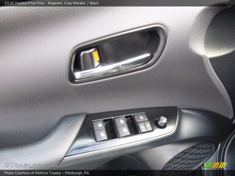 Magnetic Gray Metallic / Black 2016 Toyota Prius Four