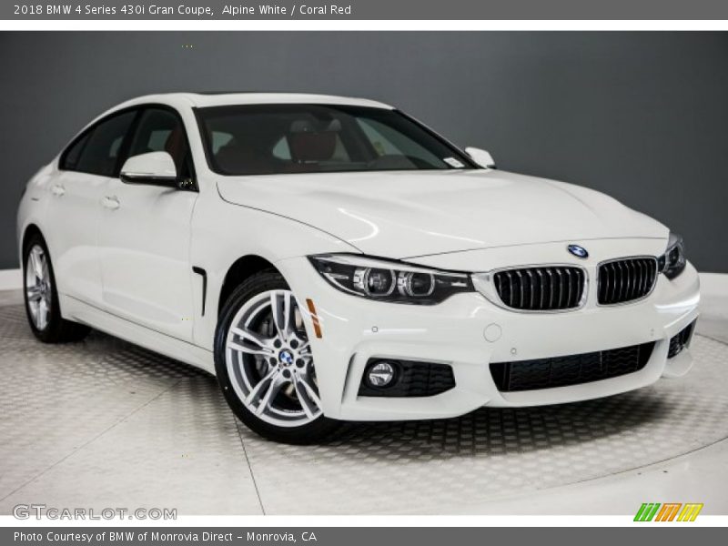 Front 3/4 View of 2018 4 Series 430i Gran Coupe