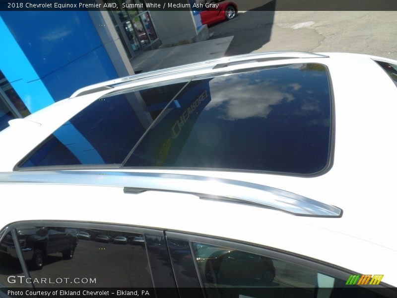Summit White / Medium Ash Gray 2018 Chevrolet Equinox Premier AWD