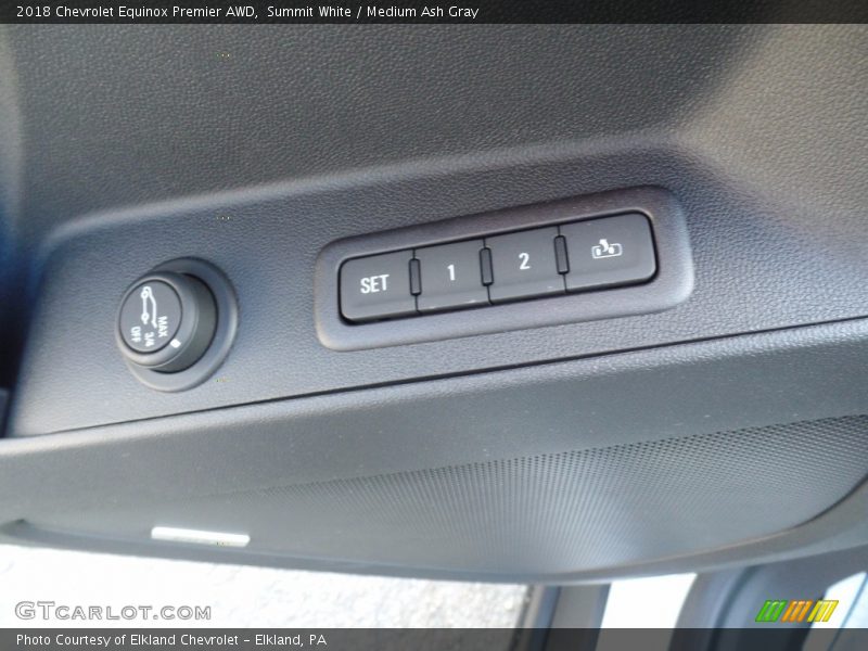 Summit White / Medium Ash Gray 2018 Chevrolet Equinox Premier AWD