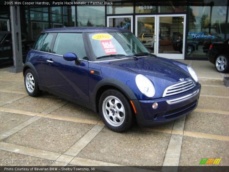 Purple Haze Metallic / Panther Black 2005 Mini Cooper Hardtop