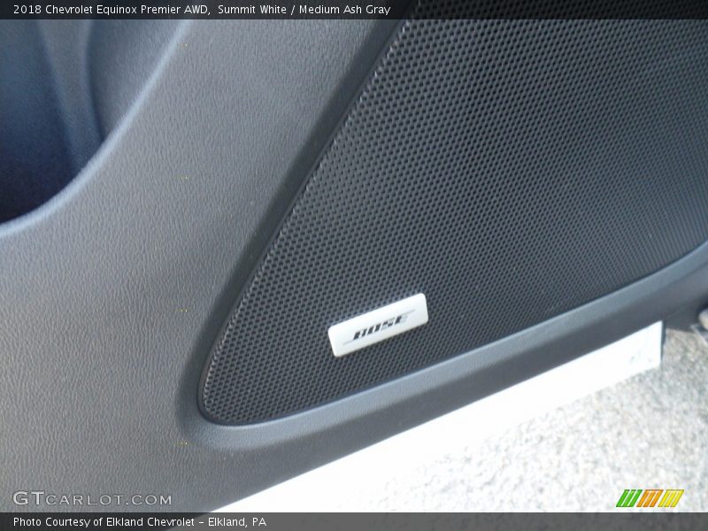 Summit White / Medium Ash Gray 2018 Chevrolet Equinox Premier AWD