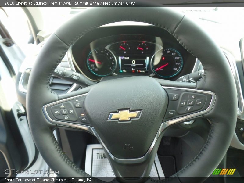 Summit White / Medium Ash Gray 2018 Chevrolet Equinox Premier AWD