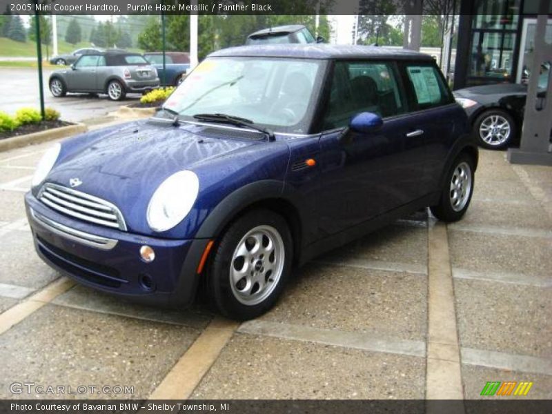Purple Haze Metallic / Panther Black 2005 Mini Cooper Hardtop