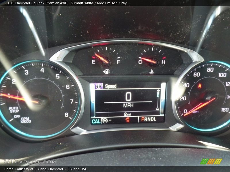 Summit White / Medium Ash Gray 2018 Chevrolet Equinox Premier AWD
