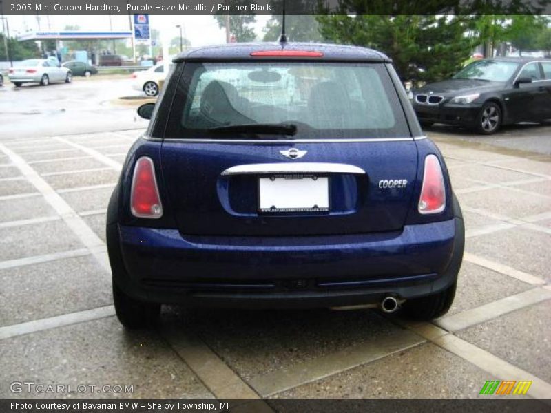 Purple Haze Metallic / Panther Black 2005 Mini Cooper Hardtop