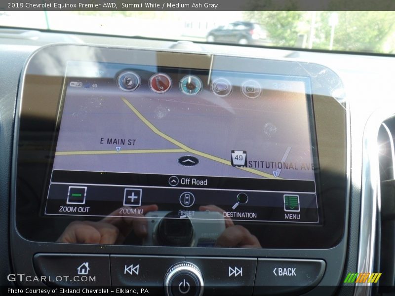 Summit White / Medium Ash Gray 2018 Chevrolet Equinox Premier AWD