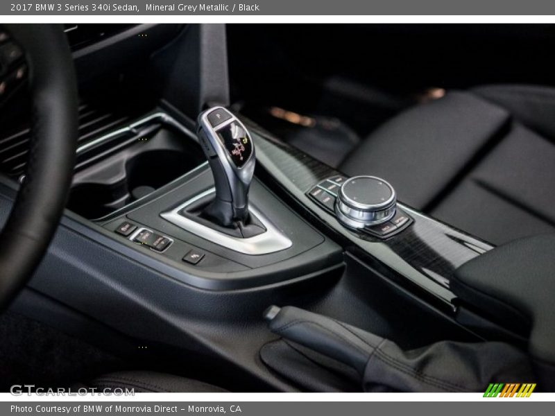 Mineral Grey Metallic / Black 2017 BMW 3 Series 340i Sedan