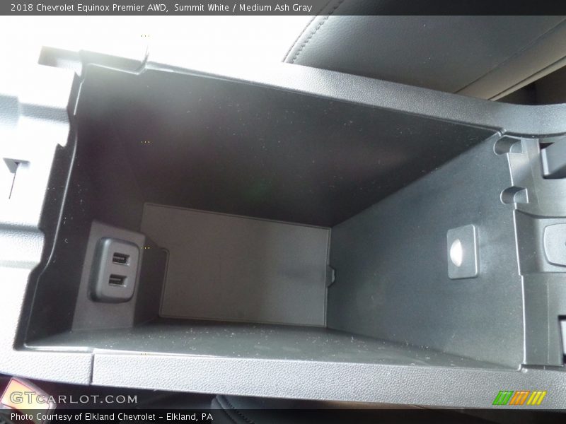 Summit White / Medium Ash Gray 2018 Chevrolet Equinox Premier AWD