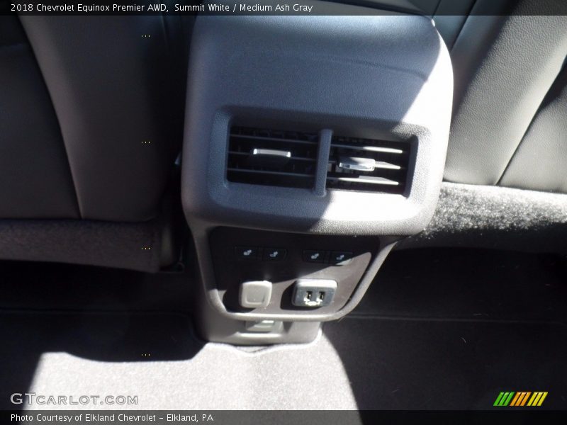 Summit White / Medium Ash Gray 2018 Chevrolet Equinox Premier AWD