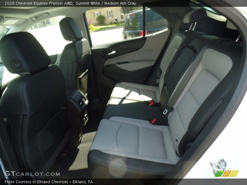 Summit White / Medium Ash Gray 2018 Chevrolet Equinox Premier AWD