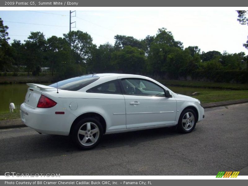 Summit White / Ebony 2009 Pontiac G5