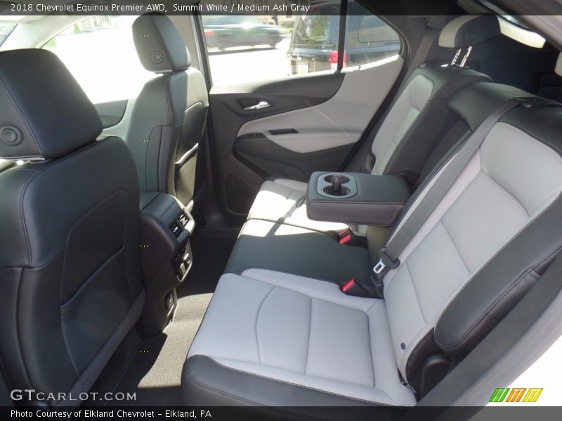 Summit White / Medium Ash Gray 2018 Chevrolet Equinox Premier AWD