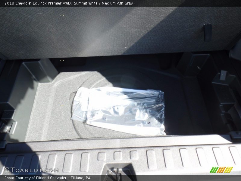 Summit White / Medium Ash Gray 2018 Chevrolet Equinox Premier AWD